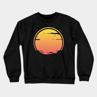 Sunset and cloud Crewneck Sweatshirt